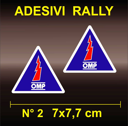 Adesivi sticker omp batteria - adesivi,
