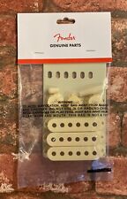 Kit Plastiche Strat Bianco Invecchiato Parafango con Manopole, Copri Pickup, Piastra Posteriore e Punte