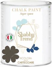 CHALK PAINT Pittura Shabby Chic Vintage Mobili Extra Opaca FANGO 