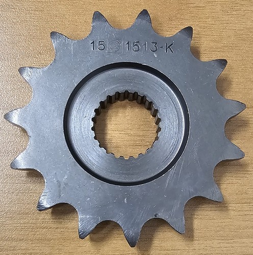 Pignone acciaio 1513 denti - acciaio,