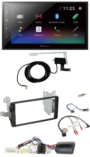 Pioneer dab volante bluetooth - pioneer,