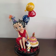 Figurina Danbury Betty Boop 75° Anniversario Edizione Limitata Porcellana LEGGI