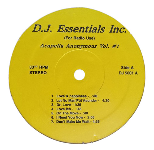 Acapella anonymous vol 12 - anonymous, #1