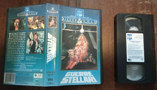 Vhs guerre stellari - guerre,