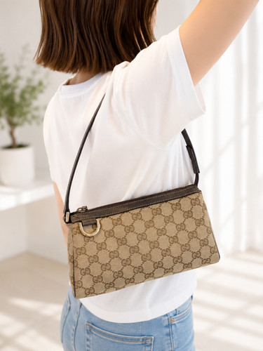 Gucci canvas abbey - gg,