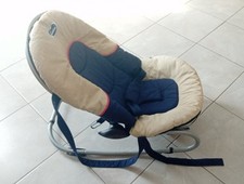 Dondolo GIORDANI baby  Rest Sdraietta  Rocker 0-18mesi  Max 9Kg.  Beige &Blu .