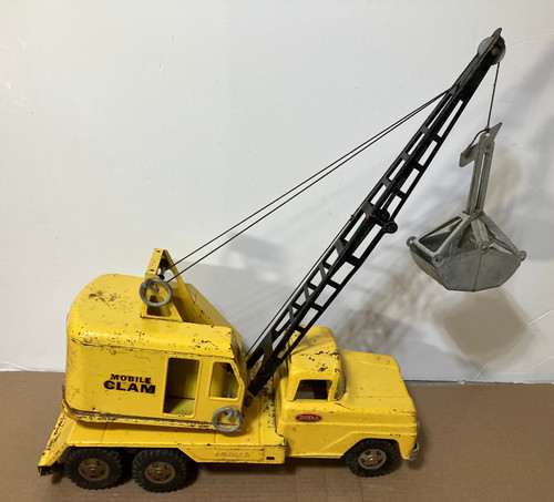 Tonka mobile clam - clam, crane