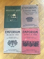rivista EMPORIUM vari numeri
