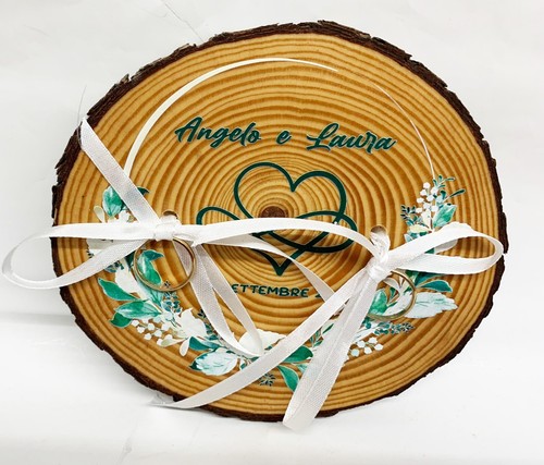 Porta fedi legno - fedi, in