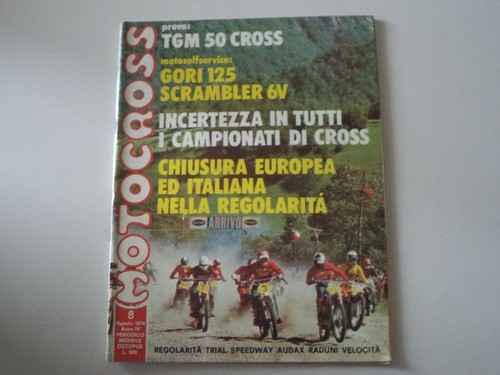 Motocross 1974 prova tgm mc - 8/1974,