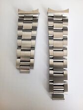 CINTURINO ACCIAIO SOLIDO ANSA CURVA  OYSTER REF. 93150 FINALI 501B 20 mm. NUOVO