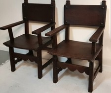 Coppia di antiche sedie