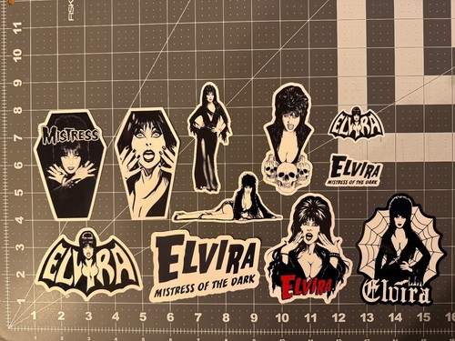 Adesivo elvira mistress the - elvira,