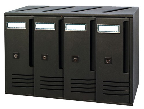 Cassetta postale alubox cubo - postale,
