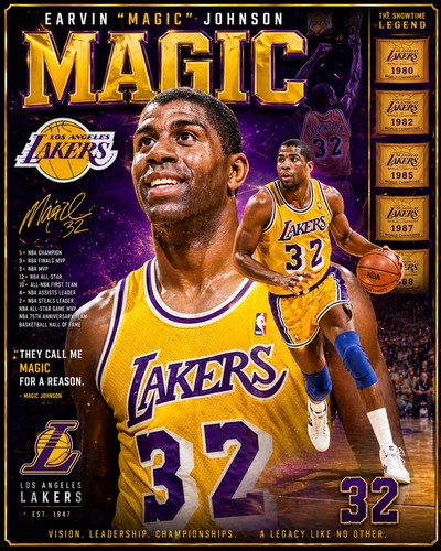 Magic johnson foto - magic,