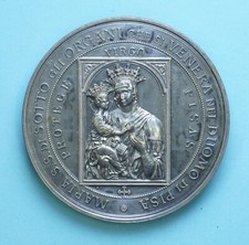 PISA MEDAGLIA 1897 GIUBILEO MARIA SS. DI SOTTO GLI ORGANI COLLEZIONE NUMISMATICA