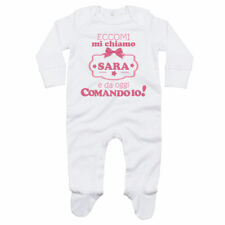 Tutina neonata personalizzata