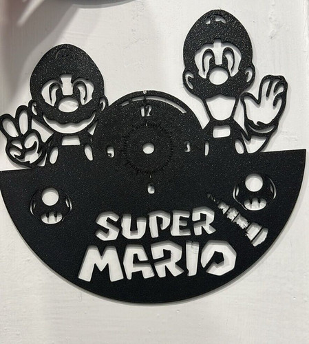 Orologio parete super - super, mario