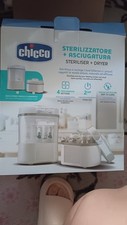 Sterilizzatore Chicco Sterilnatural 2 in 1 Ciuccio Biberon Bebè Bimbi