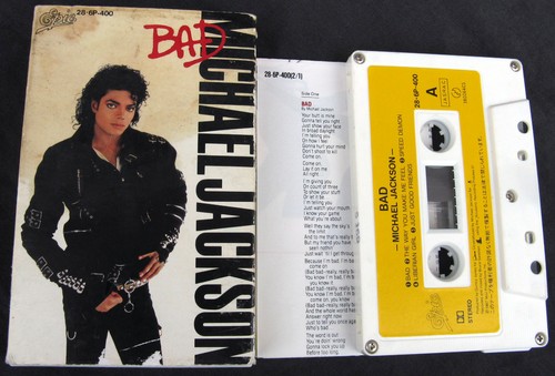 Michael jackson bad album - bad, k7