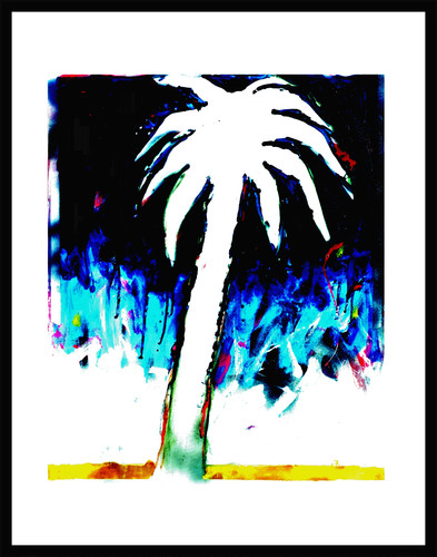Mario schifano serigrafia - schifano- ,
