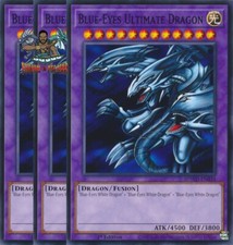 Yugioh! 3x Blue-Eyes Ultimate