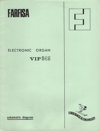 Farfisa vip 345 service manual - vip-345,
