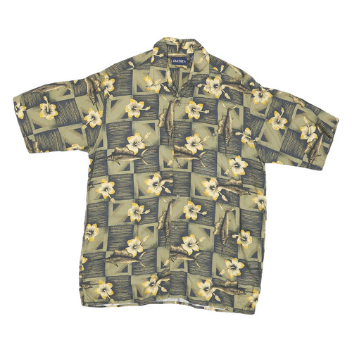 Camicia cotone misto verde - camicia, in