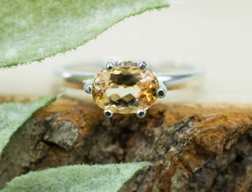 Autentico anello con - , pietre