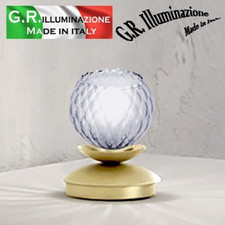 LUMETTO MODERNO IN VETRO FUME'