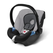 CYBEX Silver Aton Cobblestone - Seggiolino Auto Bambini fino a 12 Mesi 0-13Kg