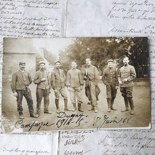 Carte photo militaria - carte,