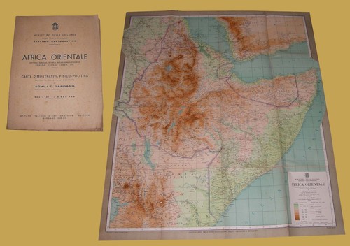 Carta geografica africa - geografica,