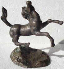 CAVALLO IN BRONZO GISMONDI SCULTURA D’EPOCA A RILIEVO FIRMATA MOLTO RARA /42A