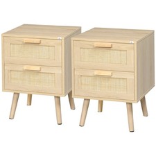 Homcom set comodini piccoli - homcom,