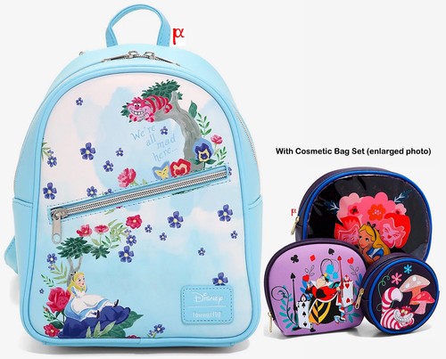 Loungefly disney alice nel - disney,