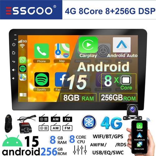 Autoradio doppio din 256g - 2, 8+256g
