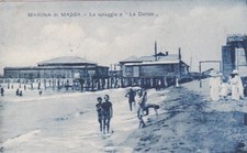 MARINA DI MASSA La Spiaggia e "La Doride"   1919