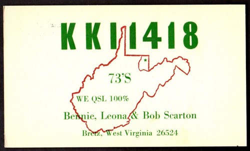 Qsl qso radio - qsl, card