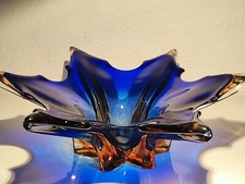 Vaso natalizio in vetro di