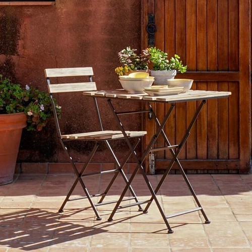 Tavolo con sedie bar bistrot - tavolo,