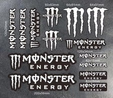 Adesivi monster energy logo - monster, di