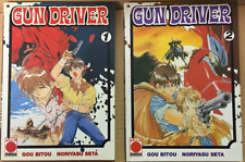 LIBRO FUMETTI MANGA FANTA WESTERN,GUN DRIVER 1-2 SERIE COMPLETA wild west,trigun