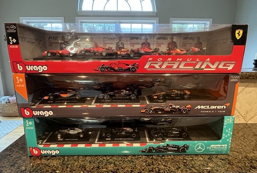 Set collezione burago - burago, f1