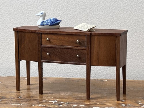 Strombecker walnut buffet - strombecker,
