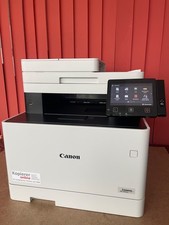 Canon i-SENSYS MF744cdw WLAN Farblaserdrucker DUAL-Scanner Kopierer Fax LAN