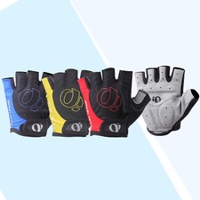 2 Paia Guanti Mezze Dita Ciclismo Bici Strada MTB Mountain Bike Guanti Sportivi