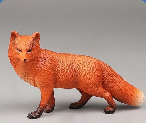 Volpe animale giocattolo - animale, pvc