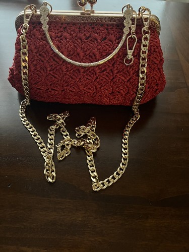Borsa fatta mano uncinetto - borsa,
