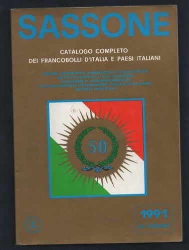 Catalogo sassone 1991 - sassone,